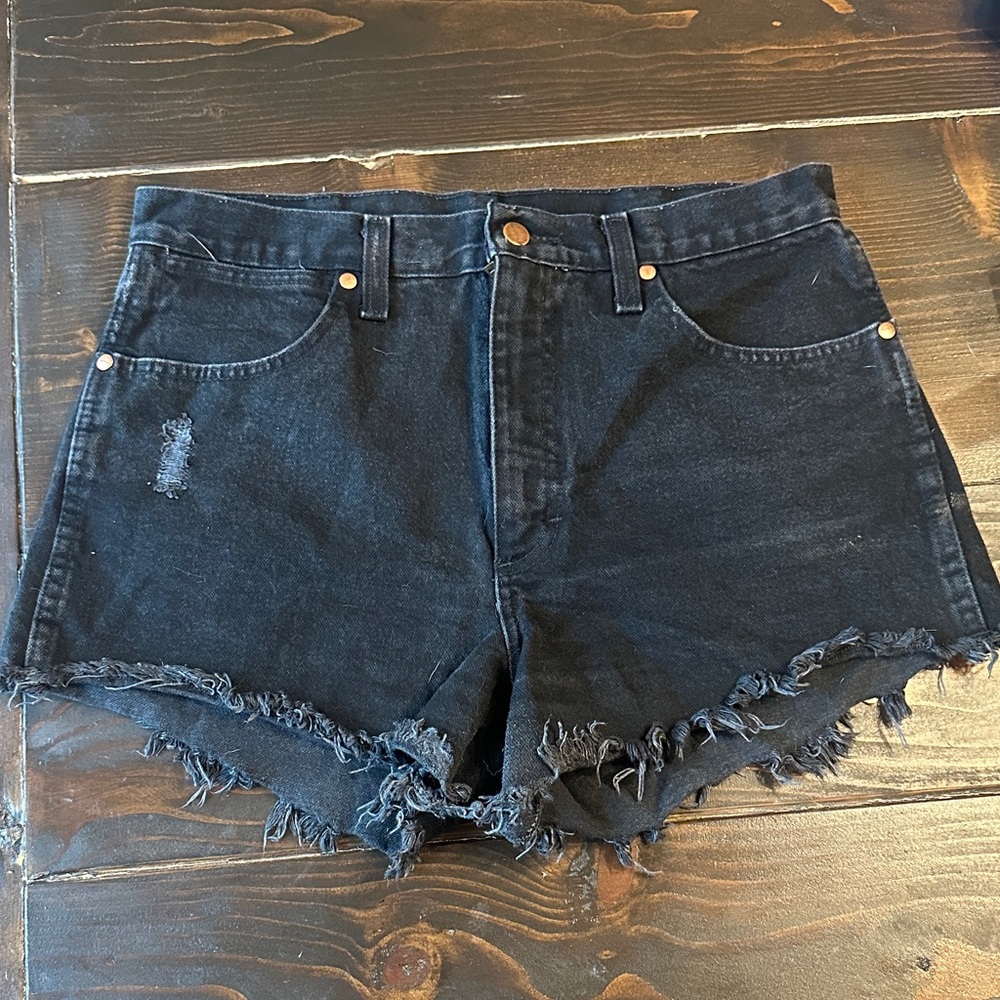 Stylish Black Denim Women Shorts